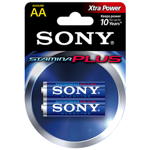 Baterijas AA Stamina Plus, Sony / 2 gab