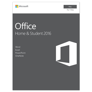 Office Home & Student 2016, Microsoft / ENG, Mac