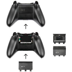 Зарядная подставка GXT 247 + аккумулятор для двоих игровых пультов Xbox One, Trust