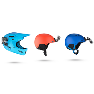 Helmet front and side mount GoPro