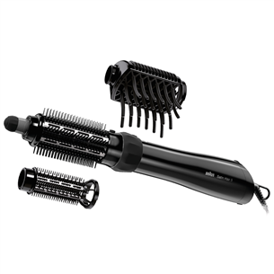 Braun, 1000 W, black - Styling brush