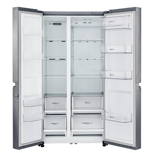 Ledusskapis Side-by-Side, LG (179 cm)