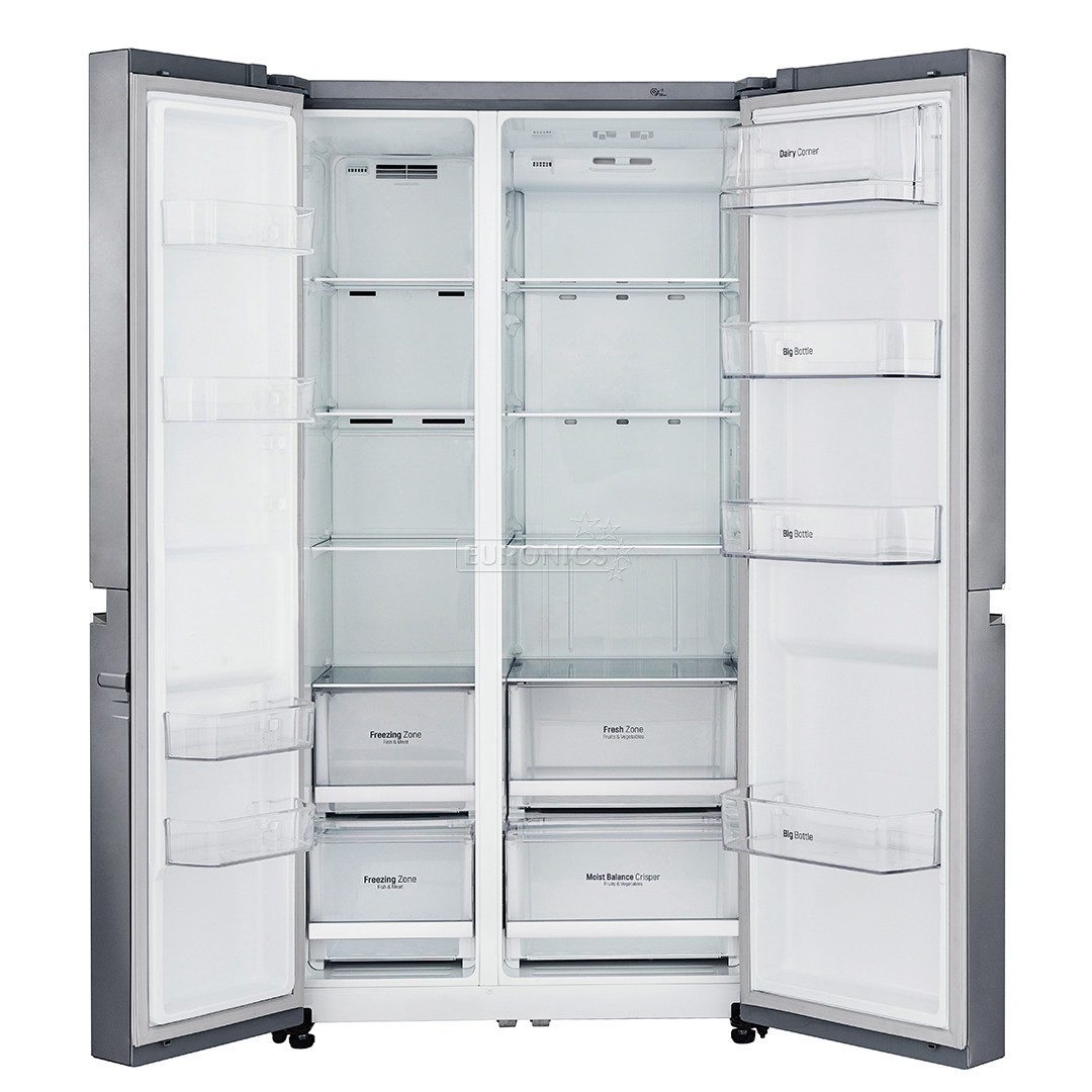 Ledusskapis Side-by-Side, LG (179 cm)