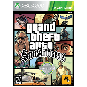 Xbox 360 game Grand Theft Auto San Andreas