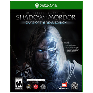 Игра для Xbox One Middle-earth: Shadow of Mordor Game of the Year Edition