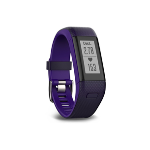 Activity Tracker Garmin Vivosmart HR+ / regular, purple  (136-192mm)