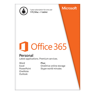 MS Office 365 Personal ENG 1 gads