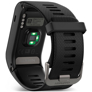 Fitnesa viedpulkstenis Vivoactive HR, Garmin, Black, X-Large (162-225mm)