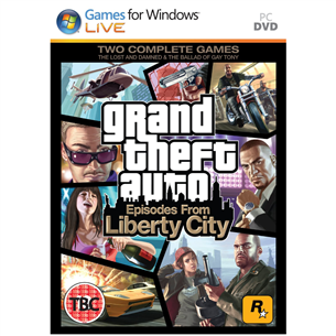 PC game Grand Theft Auto IV: Episodes from Liberty City