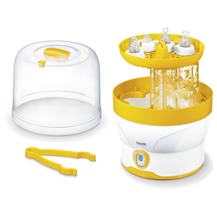 Beurer, белый/желтый - Стерилизатор бутылочек для детского питания