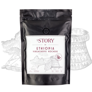 Kafijas pupiņas Ethiopia Yirgacheffe Kochere 250g, The Story