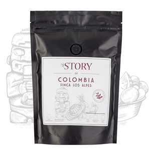 Coffee beans The Story Colombia Finca Los Alpes 250 g