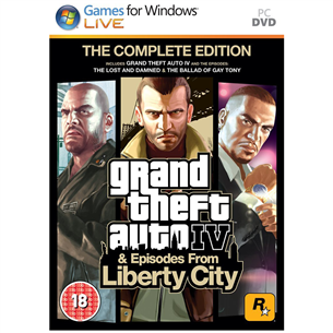 PC game Grand Theft Auto IV: The Complete Edition