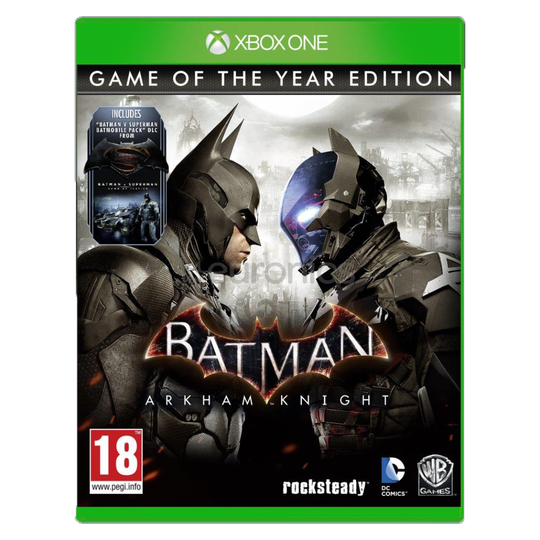 Spēle priekš Xbox One, Batman: Arkham Knight Game Of The Year Edition