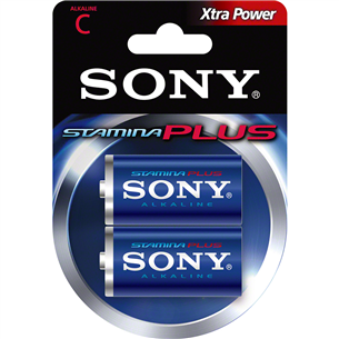 Baterijas C/LR14 Stamina Plus, Sony / 2 gab