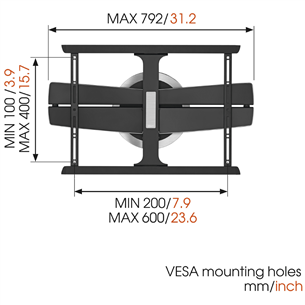 Настенное крепление для телевизора Vogel's NEXT 7345 (40-65'')