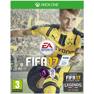 Игровая приставка Microsoft Xbox One S (500 ГБ) + FIFA 17 + Forza Horizon 3