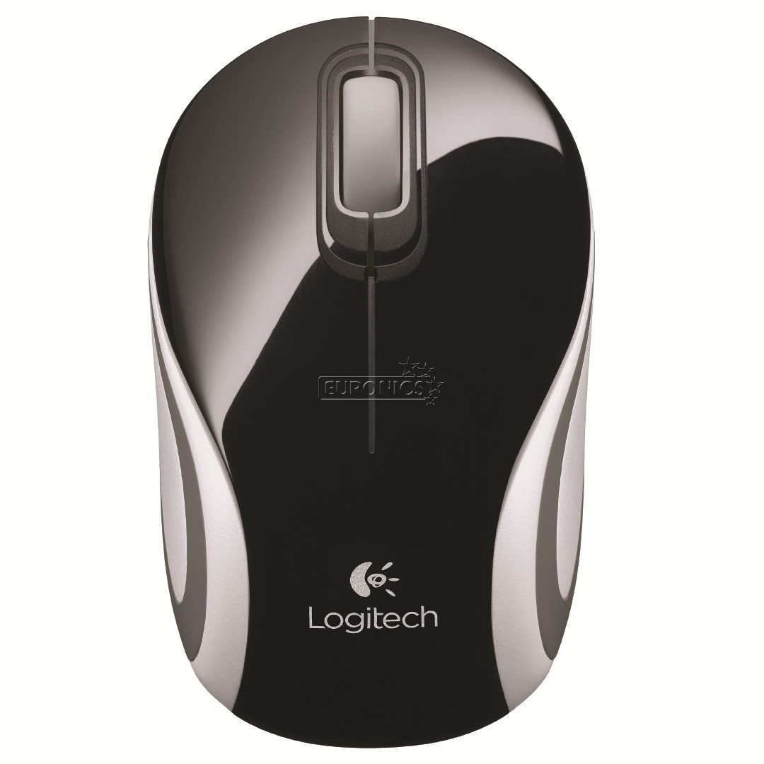 Logitech M187, черный/белый - Беспроводная оптическая мышь