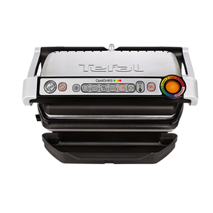 Tefal Optigrill+, 2000 W, melna/nerūsējošā tērauda - Elektriskais grils