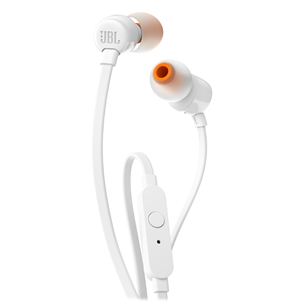 JBL Tune 110, white - In-ear Headphones JBLT110WHT