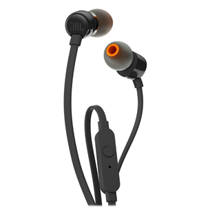 JBL Tune 110, melna - Austiņas JBLT110BLK