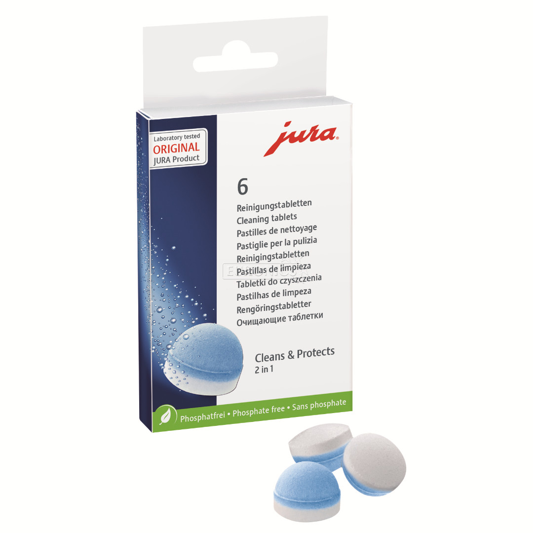 Jura, 6 gab. - Tīrīšanas tabletes