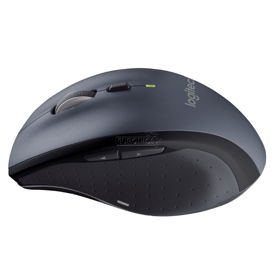 Logitech M705 Marathon, zila/pelēka - Bezvadu datorpele