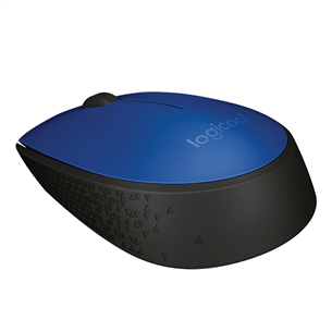 Logitech M171, melna/zila - Bezvadu datorpele