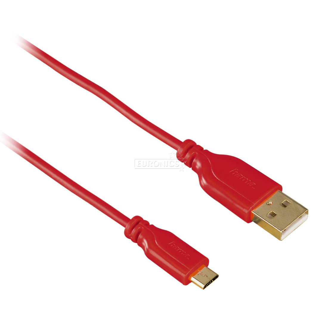 Vads USB -- microUSB Hama / 0,75m