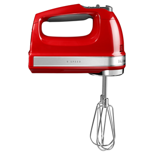 KitchenAid, 85 W, sarkana - Rokas mikseris 5KHM9212EER