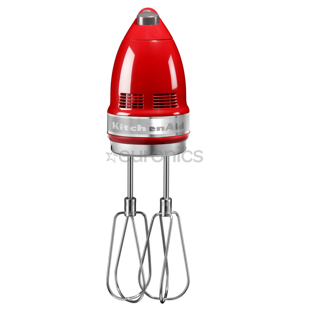 KitchenAid, 85 W, red - Hand mixer