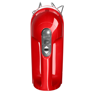 KitchenAid, 85 W, red - Hand mixer
