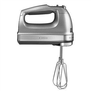 KitchenAid, 85 W, pelēka - Rokas mikseris