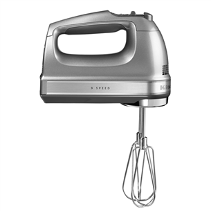 KitchenAid, 85 Вт, серебристый - Ручной миксер