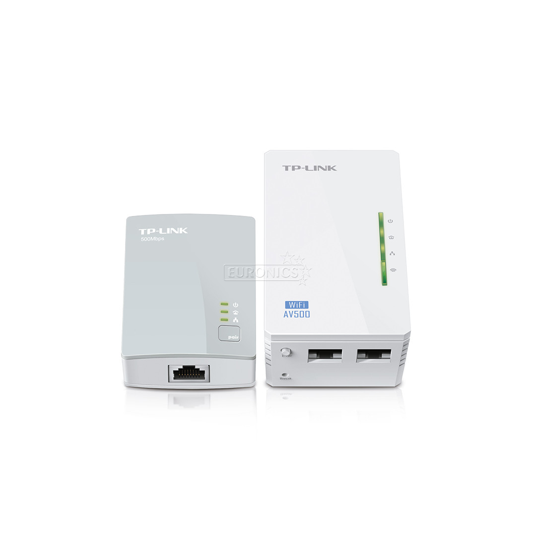 Wireless extender adapter TP-Link AV600 Powerline Wi-Fi Kit