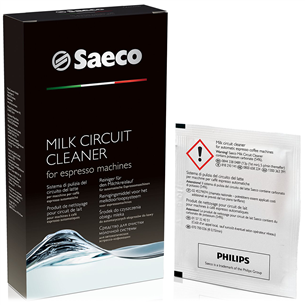 Milk circuit cleaner Saeco espresso machines Philips