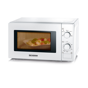 Severin, 20 L, 700 W, white - Microwave oven MW7890