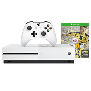 Game console Microsoft Xbox One S (500 GB) + FIFA 17