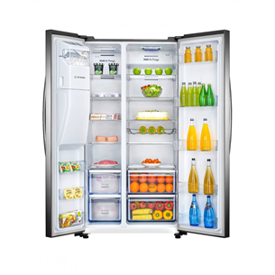 SBS-Refrigerator FrostFree Hisense / height 179 cm