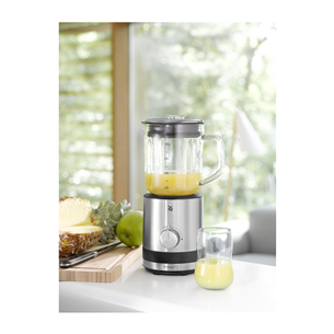 WMF compact KITCHENminis, 400 W, 0.8 L, nerūsējošā tērauda/melna - Blenderis