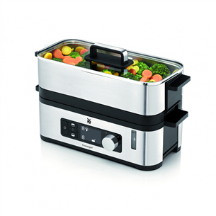 WMF KITCHENminis VitalisE, 900 W, nerūsējošā tērauda - Tvaicētājs