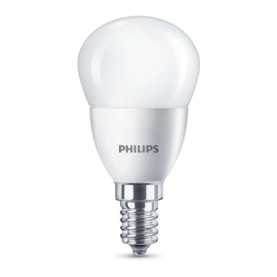 LED bulb Philips (E14, 40W, 470 lm)