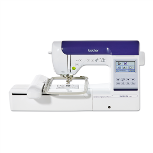 Brother Innov-is, white/blue - Sewing and embroidery machine