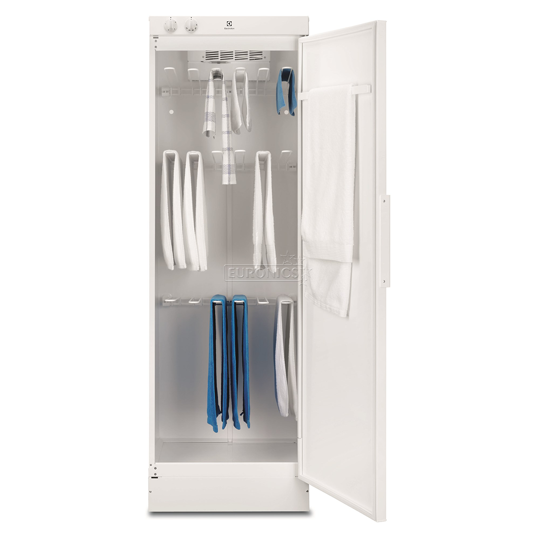 Electrolux, 4 kg, augstums 185 cm, balta - Apģērbu kopšanas skapis