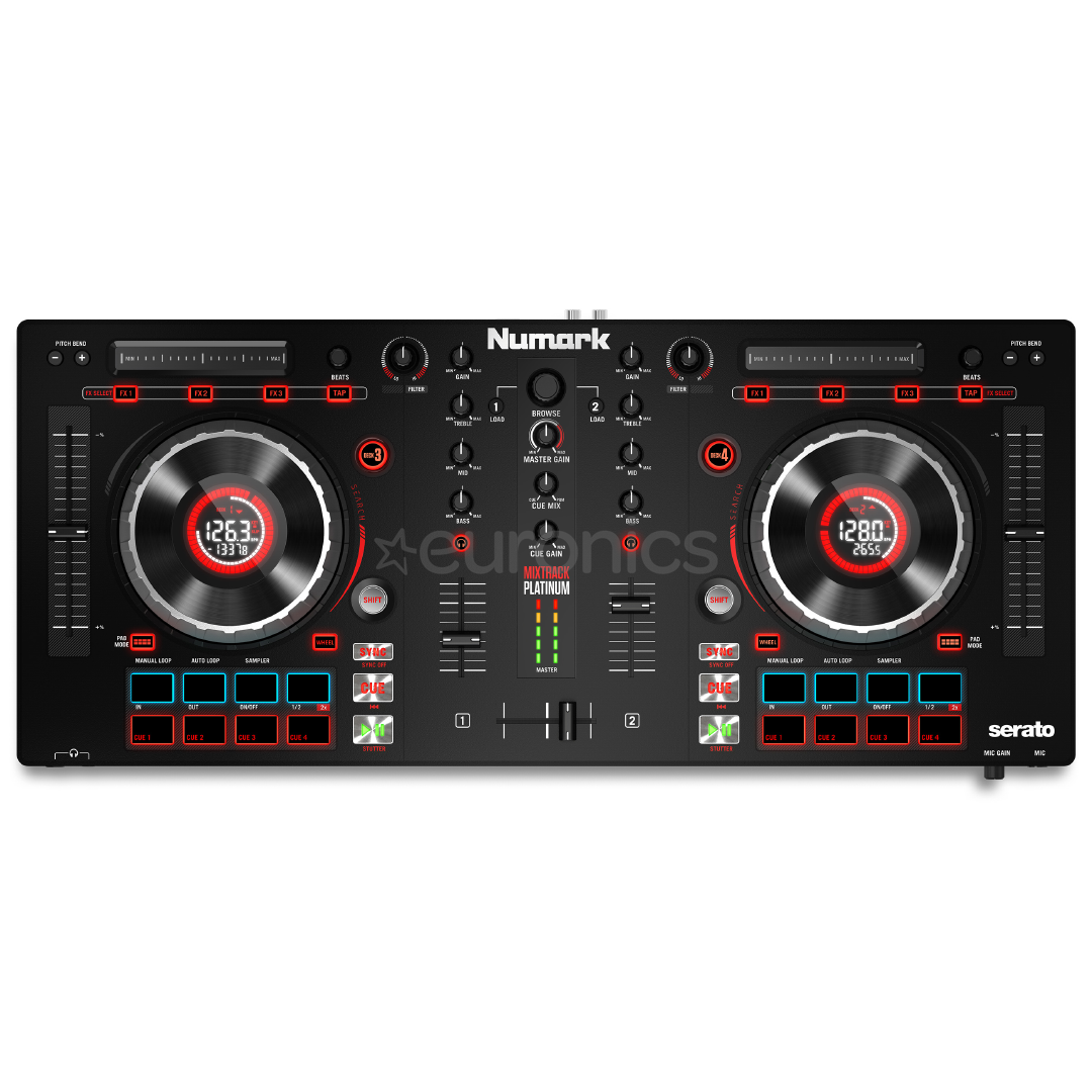 DJ kontrolieris Mixtrack Platinum, Numark