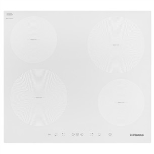 Hansa, width 57.6 cm, white - Built-in induction hob
