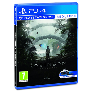 PS4 VR game Robinson: The Journey