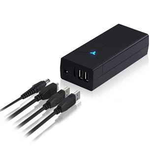 Universālais lādētājs H65, Fortron  / 65W, USB3.0