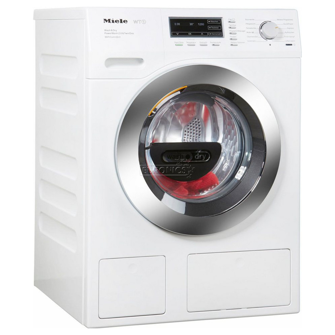 Veļas mazgājamā mašīna ar žāvētāju, Miele (7 kg / 4 kg)