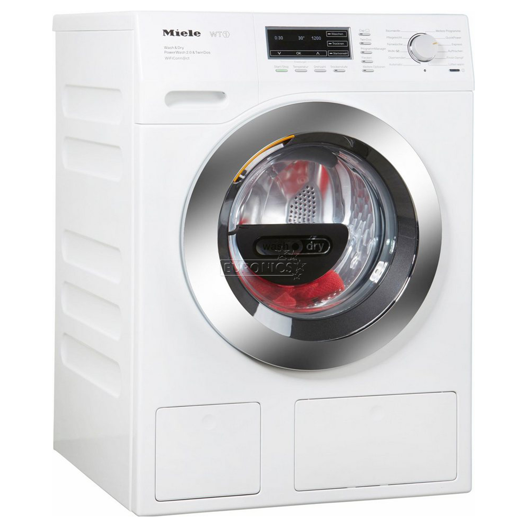 Veļas mazgājamā mašīna ar žāvētāju, Miele (7 kg / 4 kg)